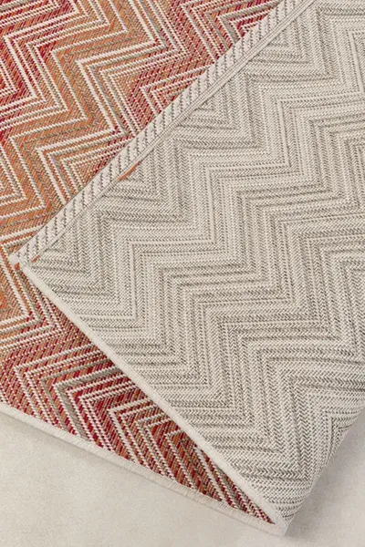 Dywan ogrodowy ZIGZAG 230x330 - czerwony