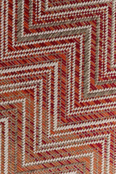 Dywan ogrodowy ZIGZAG 230x330 - czerwony
