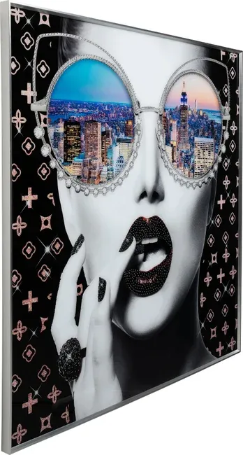 Obraz NY VIEW 120x120
