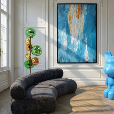 Obraz ARTISTAS BLUE 120x180