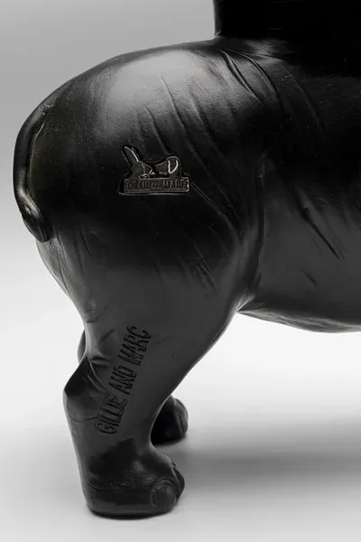 Świecznik RHINO 41 - czarny