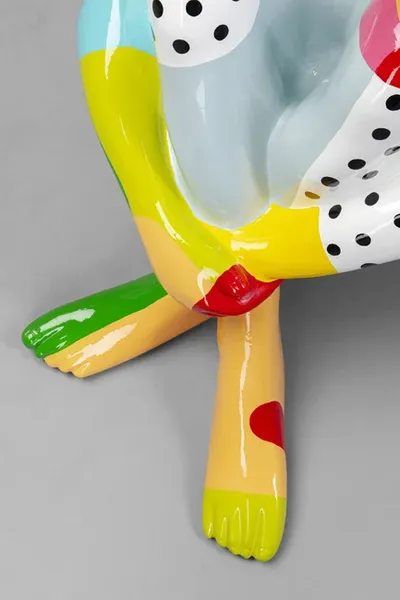 Figurka dekoracyjna GANGSTER DOG 80 - multikolor