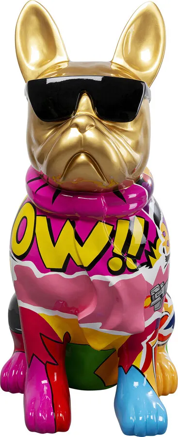 Figurka GRAFFITI DOG 49 cm - wielokolorowy