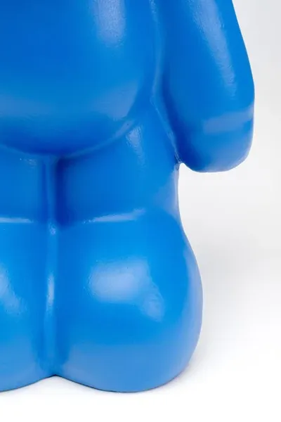 Figurka dekoracyjna BEAR 51 cm - niebieski