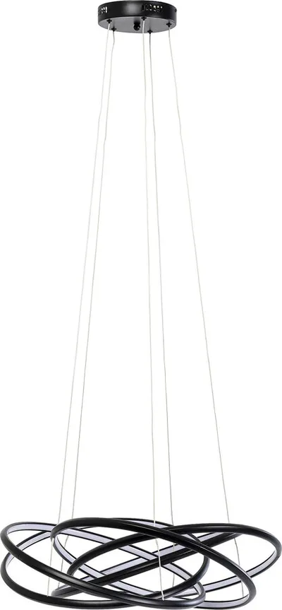 Lampa wisząca LED SATURN 72 - czarny
