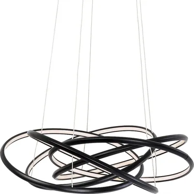 Lampa wisząca LED SATURN 72 - czarny