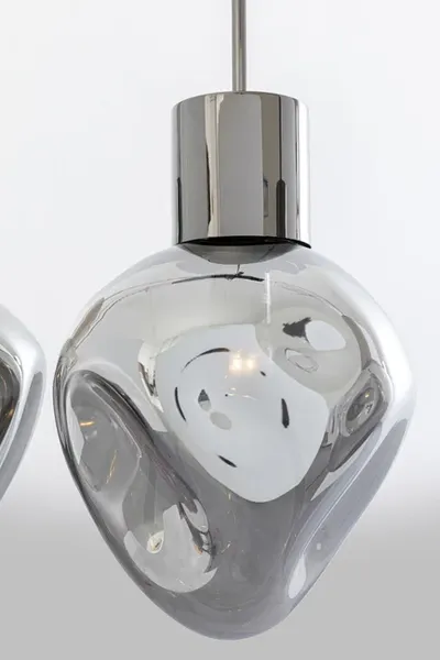 Lampa wisząca SUPERNOVA SMOKY 110 - dymiony/srebrny