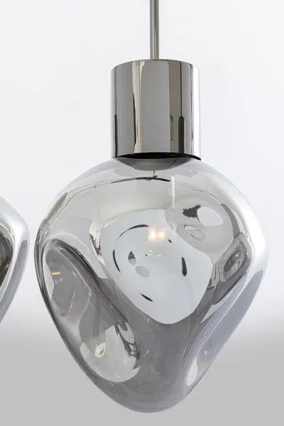 Lampa wisząca SUPERNOVA SMOKY 110 - dymiony/srebrny