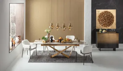 Lampa wisząca SUPERNOVA AMBER 110 - złoty