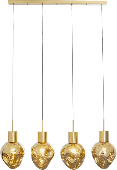 Lampa wisząca SUPERNOVA AMBER 110 - złoty