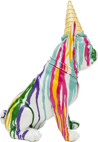 Figurka dekoracyjna GELATO DOG 35 - multikolor