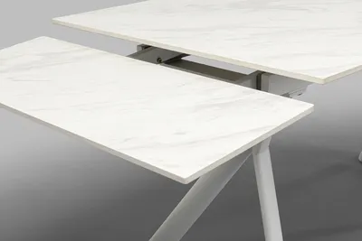 Stół rozkładany XENIA 140-200x80 - biały