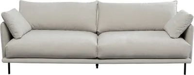 Sofa 3-osobowa EDNA - kremowy