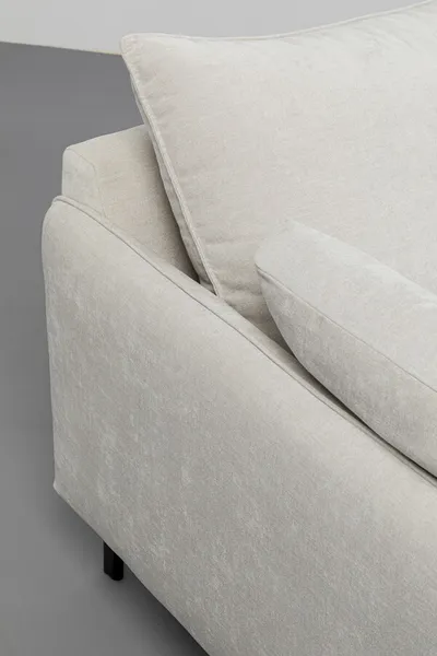 Sofa 3-osobowa EDNA - kremowy