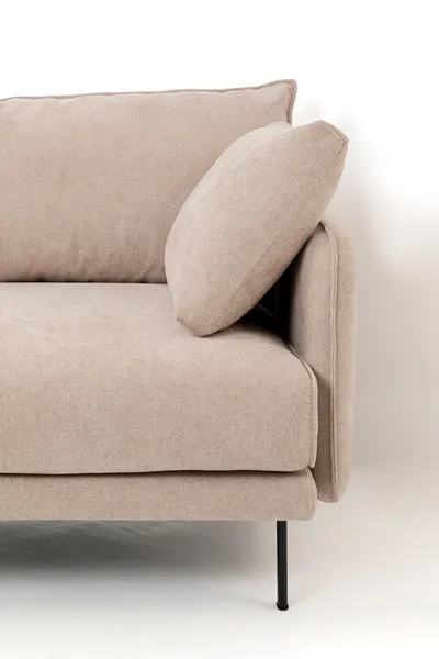 Sofa 3-osobowa EDNA - kremowy