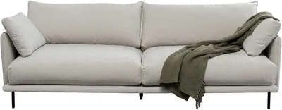 Sofa 3-osobowa EDNA - kremowy