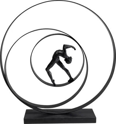 Figurka dekoracyjna ARTIST CIRCLE 50 - czarny