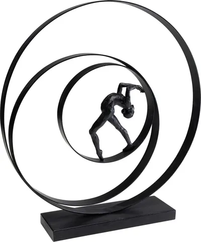 Figurka dekoracyjna ARTIST CIRCLE 50 - czarny