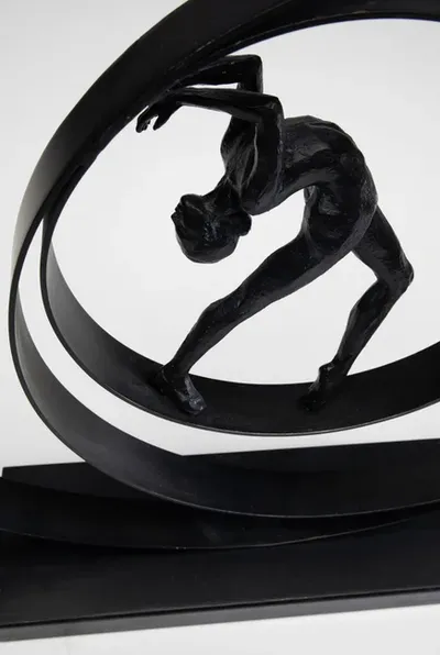 Figurka dekoracyjna ARTIST CIRCLE 50 - czarny