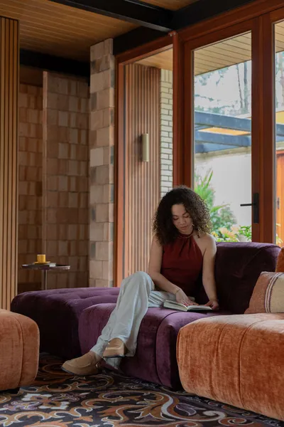 Sofa 3-osobowa GIADA - fioletowy