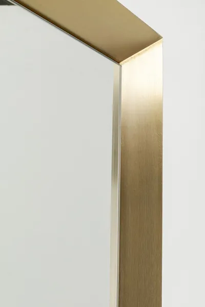 Lustro wiszące AREZZO TRAPEZ 45/65x160 - złoty