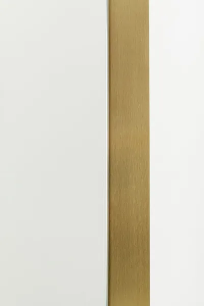 Lustro wiszące AREZZO TRAPEZ 45/65x160 - złoty