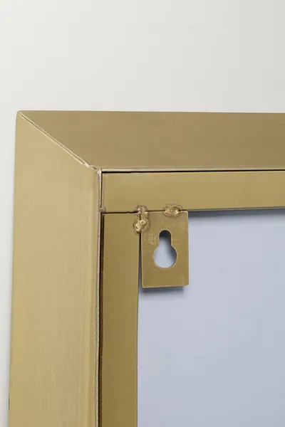 Lustro wiszące AREZZO TRAPEZ 45/65x160 - złoty