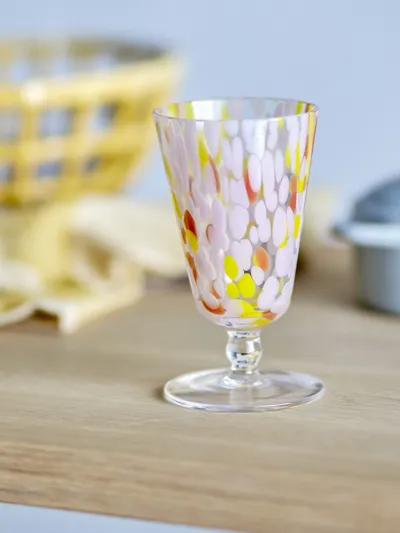 Kieliszek do wina LILYA 275 ml - różowy