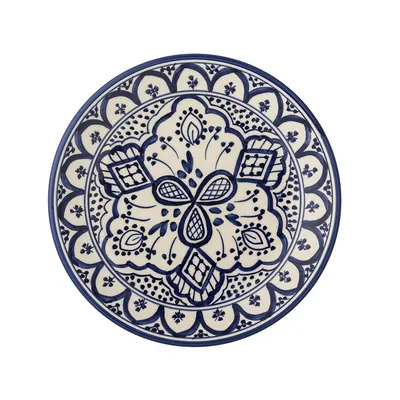 Talerz ceramiczny KARLIE 19 - niebieski