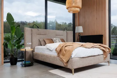 Łóżko tapicerowane MONTE 160x200