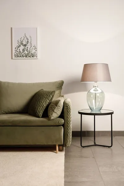 Sofa rozkładana welurowa LUNA