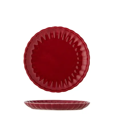 Talerz ceramiczny LATINA 20 - czerwony