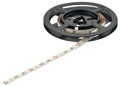 Taśma LED Häfele Loox5 3014, 24V, 8mm, 2x120LED/m, 9,6W/m, 2700-5000K, IP20, 5m