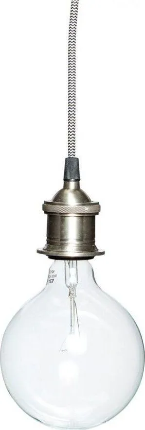 Lampa wisząca aluminiowa META - srebrny