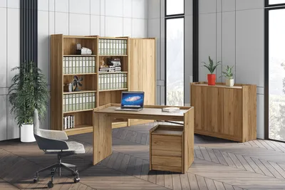 Biurko SMART 130 - dąb pradawny