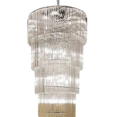 Lampa wisząca LUXE 18006-69-CHR - chrom