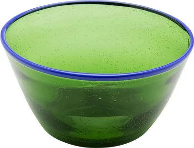 Miseczka szklana BUBBLES 650 ml - zielony