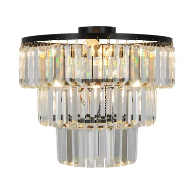 Lampa sufitowa TIFANNY P17127-4-BK - czarny