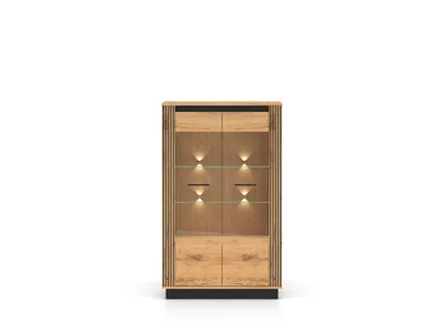 Witryna URSO 05 - dąb craft złoty
