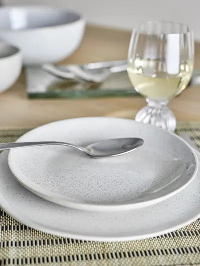 Talerz ceramiczny ADDISON 22 - biały