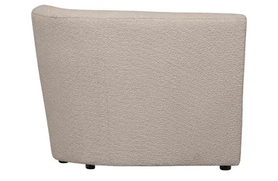 Element prawy sofy COCO - boucle piaskowy
