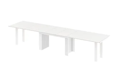 Stół rozkładany MAGRO 170/410x100 - matowy/kaszmir-biały)