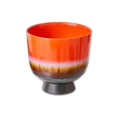 Doniczka RETRO Cherry Red