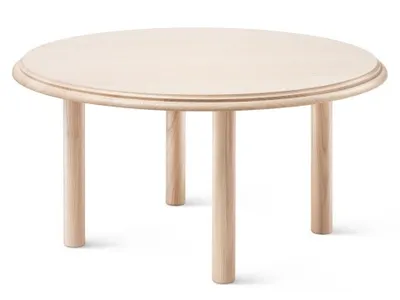 Stolik kawowy dębowy STK-2316/1 RONDA 80 cm