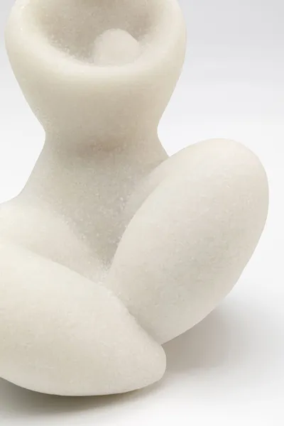 Figurka dekoracyjna SOFT WOMAN - beżowy