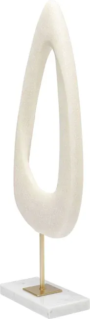 Figurka dekoracyjna SOFT SHAPE 18x52.5 - beżowy