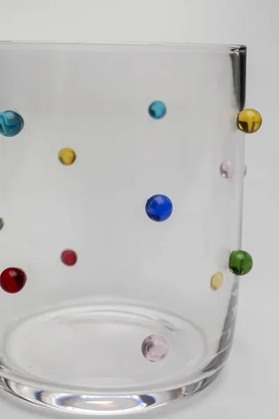 Szklanka PARTY DOTS - multikolor