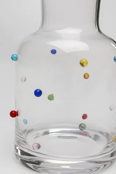 Karafka szklana PARTY DOTS - multikolor