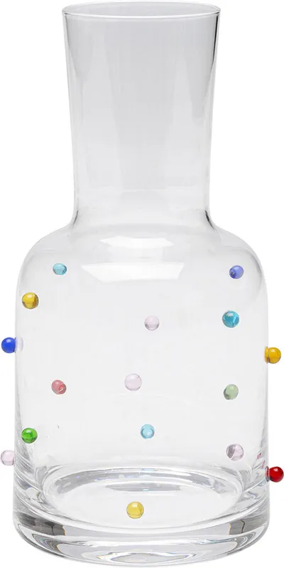 Karafka szklana PARTY DOTS - multikolor