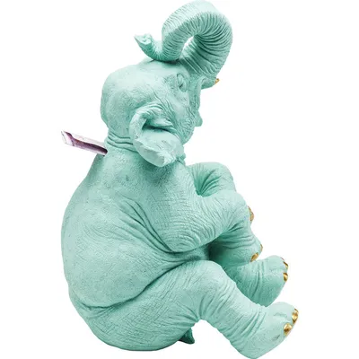 Skarbonka HAPPY ELEPHANT 39 - niebieski